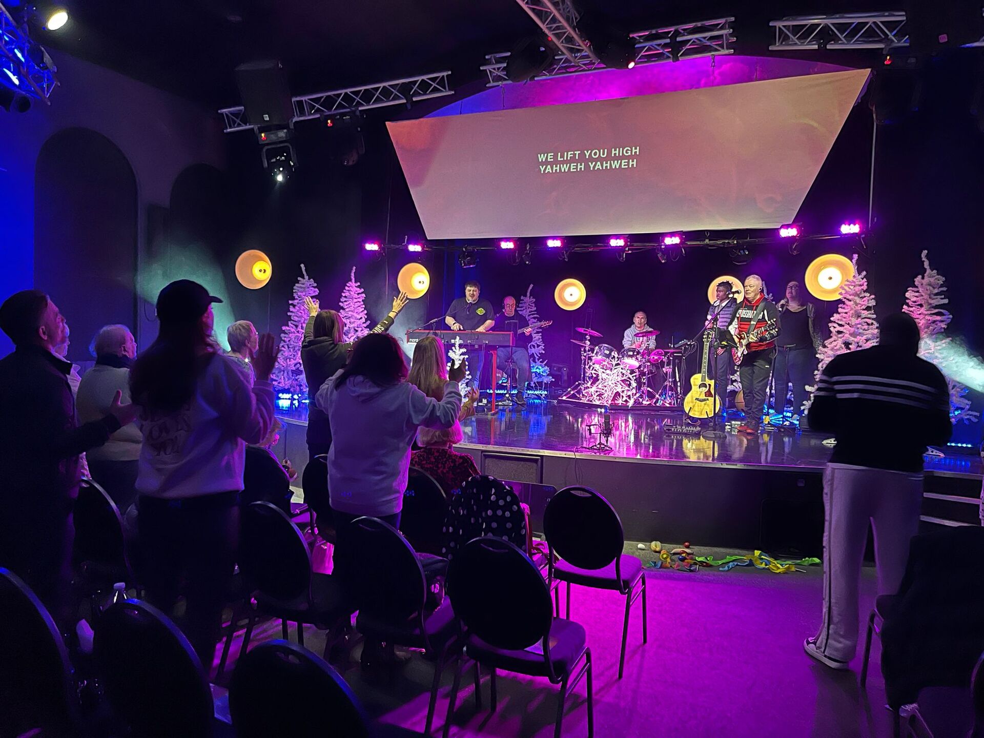 Welcoming team at Alive Church