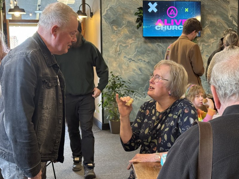 Community gathering at Alive Church Norwich