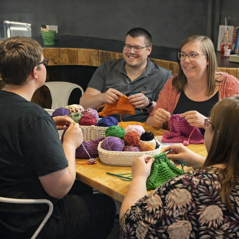 Crochet and Knitting group: Crochet and knitting
